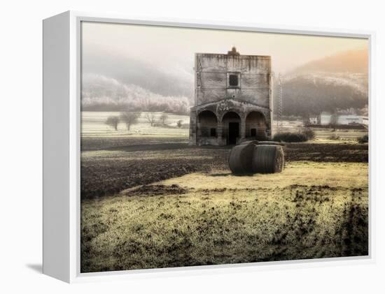 Church in Navelli-Andrea Costantini-Framed Premier Image Canvas