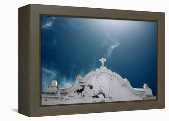 Church in San Juan Puerto Rico-null-Framed Stretched Canvas