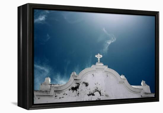 Church in San Juan Puerto Rico-null-Framed Stretched Canvas