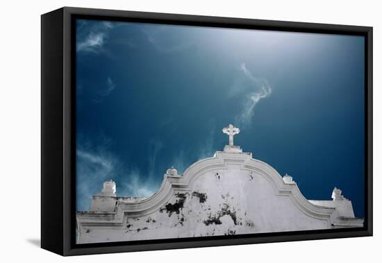 Church in San Juan Puerto Rico-null-Framed Stretched Canvas