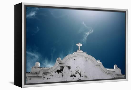 Church in San Juan Puerto Rico-null-Framed Stretched Canvas