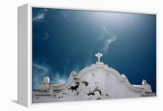 Church in San Juan Puerto Rico-null-Framed Stretched Canvas