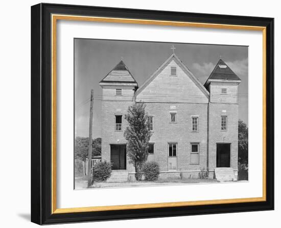 Church in the Southeastern U.S., c.1936-Walker Evans-Framed Photographic Print