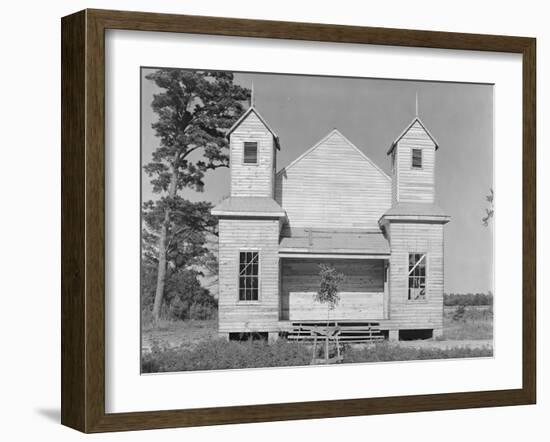 Church in the Southeastern U.S., c.1936-Walker Evans-Framed Photographic Print