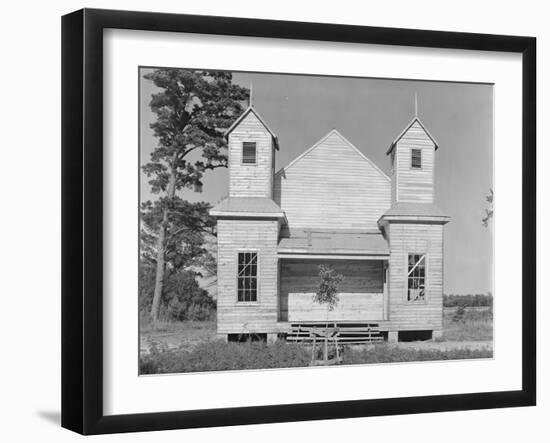 Church in the Southeastern U.S., c.1936-Walker Evans-Framed Photographic Print