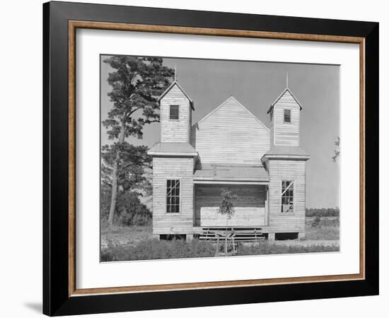 Church in the Southeastern U.S., c.1936-Walker Evans-Framed Photographic Print