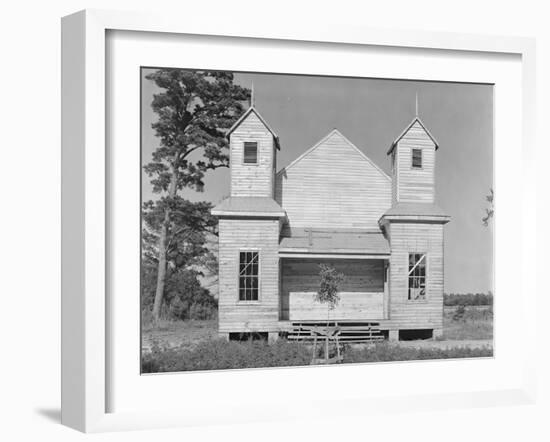 Church in the Southeastern U.S., c.1936-Walker Evans-Framed Photographic Print