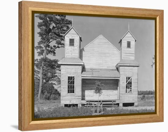 Church in the Southeastern U.S., c.1936-Walker Evans-Framed Premier Image Canvas