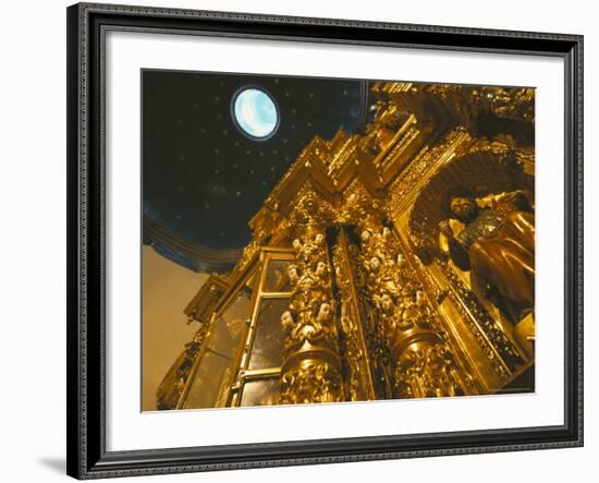 Church Interior, Quito, Ecuador, South America-Oliviero Olivieri-Framed Photographic Print