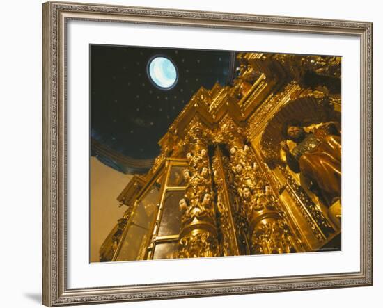 Church Interior, Quito, Ecuador, South America-Oliviero Olivieri-Framed Photographic Print