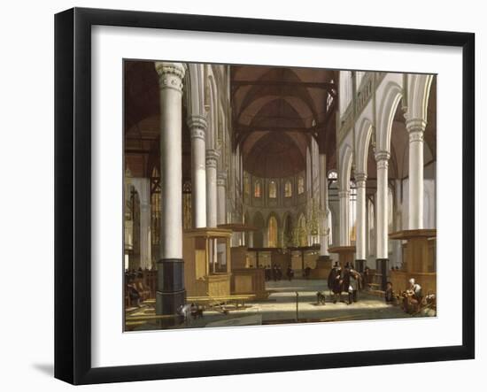 Church Interior-Emanuel de Witte-Framed Giclee Print