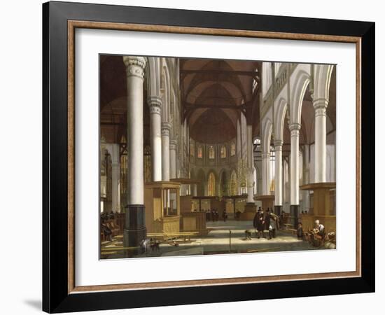 Church Interior-Emanuel de Witte-Framed Giclee Print