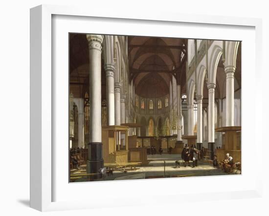 Church Interior-Emanuel de Witte-Framed Giclee Print