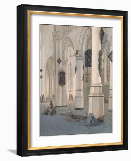 Church Interior-Emanuel de Witte-Framed Giclee Print