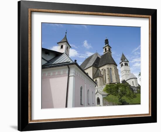 Church, Kitzbuhel, Austria, Europe-Martin Child-Framed Photographic Print
