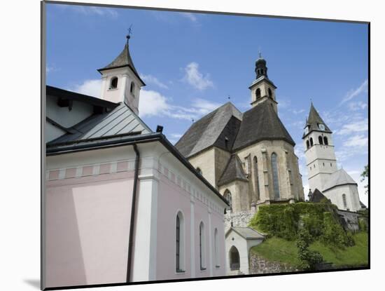 Church, Kitzbuhel, Austria, Europe-Martin Child-Mounted Photographic Print