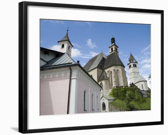 Church, Kitzbuhel, Austria, Europe-Martin Child-Framed Photographic Print