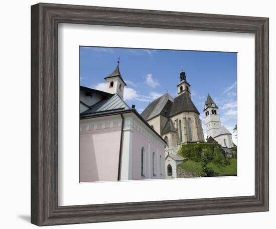 Church, Kitzbuhel, Austria, Europe-Martin Child-Framed Photographic Print