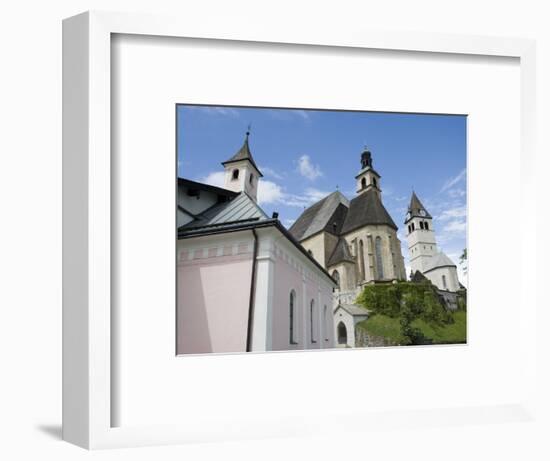 Church, Kitzbuhel, Austria, Europe-Martin Child-Framed Photographic Print