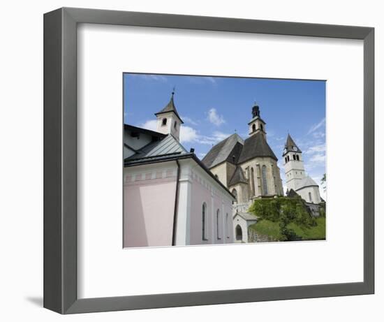 Church, Kitzbuhel, Austria, Europe-Martin Child-Framed Photographic Print