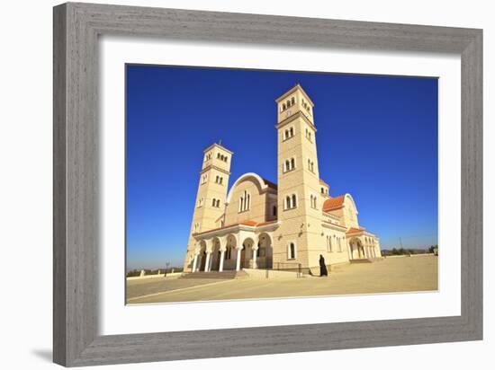 Church, Kornos, Cyprus, Eastern Mediterranean Sea, Europe-Neil Farrin-Framed Photographic Print