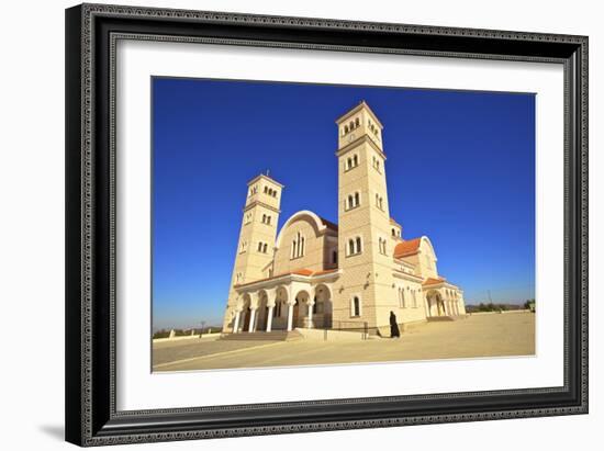 Church, Kornos, Cyprus, Eastern Mediterranean Sea, Europe-Neil Farrin-Framed Photographic Print