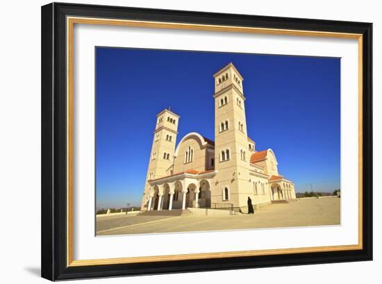 Church, Kornos, Cyprus, Eastern Mediterranean Sea, Europe-Neil Farrin-Framed Photographic Print