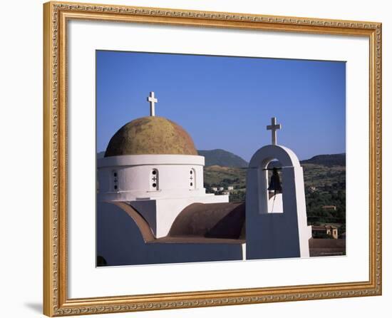 Church, Lesbos, Greece-J Lightfoot-Framed Photographic Print