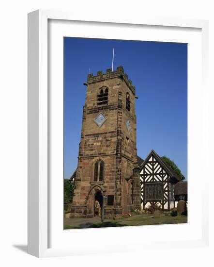 Church, Lower Peover, Cheshire, England, United Kingdom, Europe-Nelly Boyd-Framed Photographic Print