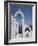 Church Near the Beach of Psarou, Mykonos, Cyclades, Greek Islands, Greece, Europe-Angelo Cavalli-Framed Photographic Print