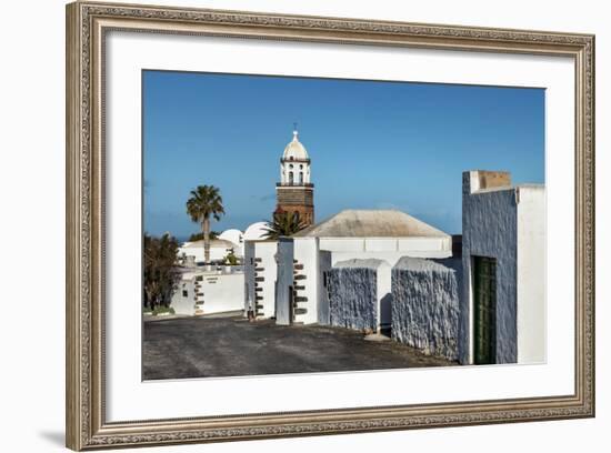 Church Nuestra Senora De Guadalupe, Teguise, Lanzarote, Canary Islands, Spain-Sabine Lubenow-Framed Photographic Print