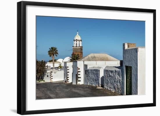 Church Nuestra Senora De Guadalupe, Teguise, Lanzarote, Canary Islands, Spain-Sabine Lubenow-Framed Photographic Print