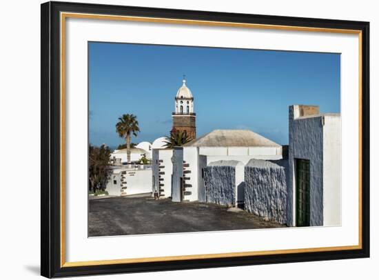 Church Nuestra Senora De Guadalupe, Teguise, Lanzarote, Canary Islands, Spain-Sabine Lubenow-Framed Photographic Print