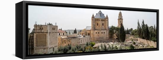 Church of Hagia Maria Abbey and Christian Cemetery, Jerusalem, Israel-null-Framed Premier Image Canvas