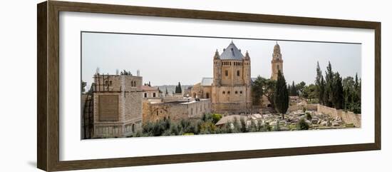 Church of Hagia Maria Abbey and Christian Cemetery, Jerusalem, Israel-null-Framed Photographic Print