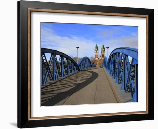 Church of Herz-Jesu, Freiburg, Baden-Wurttemberg, Germany, Europe-Hans Peter Merten-Framed Photographic Print