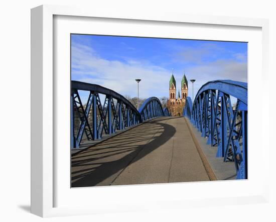 Church of Herz-Jesu, Freiburg, Baden-Wurttemberg, Germany, Europe-Hans Peter Merten-Framed Photographic Print