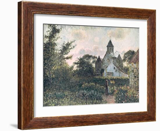 Church of Knocke, 1894-Camille Pissarro-Framed Giclee Print