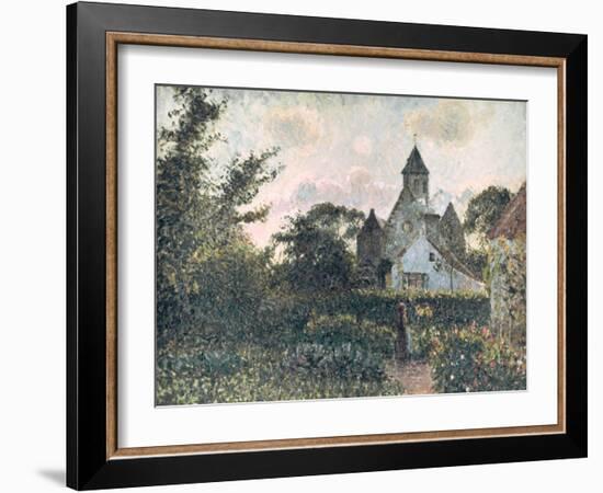 Church of Knocke, 1894-Camille Pissarro-Framed Giclee Print