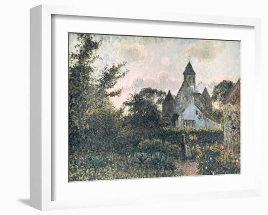 Church of Knocke, 1894-Camille Pissarro-Framed Giclee Print