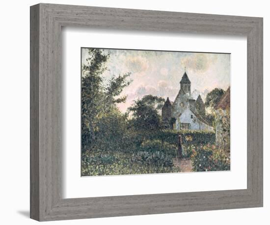 Church of Knocke, 1894-Camille Pissarro-Framed Giclee Print