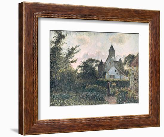 Church of Knocke, 1894-Camille Pissarro-Framed Giclee Print