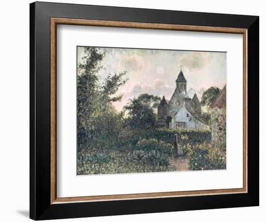 Church of Knocke, 1894-Camille Pissarro-Framed Giclee Print