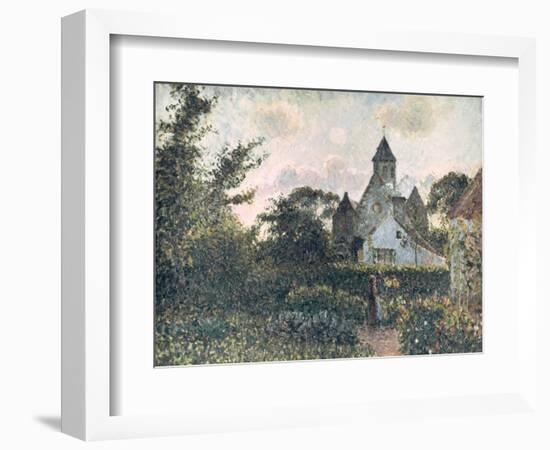 Church of Knocke, 1894-Camille Pissarro-Framed Giclee Print