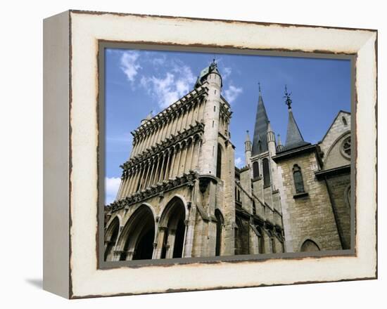 Church of Notre Dame, Dijon, Burgundy, France-Peter Thompson-Framed Premier Image Canvas