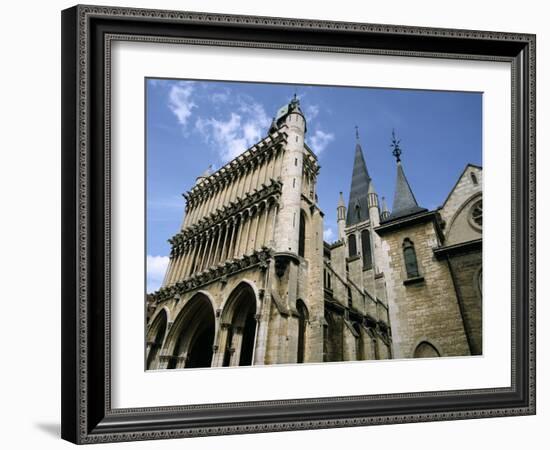 Church of Notre Dame, Dijon, Burgundy, France-Peter Thompson-Framed Photographic Print