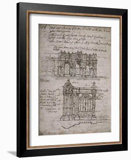 Church of Notre Dame-Sir James Thornhill-Framed Giclee Print