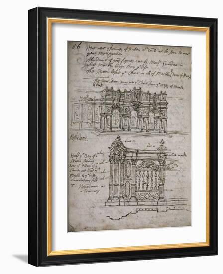 Church of Notre Dame-Sir James Thornhill-Framed Giclee Print