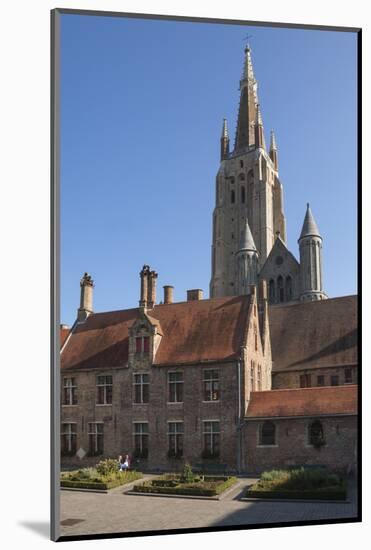 Church of Our Lady, and precinct, Bruges, UNESCO World Heritage Site, Belgium, Europe-James Emmerson-Mounted Photographic Print