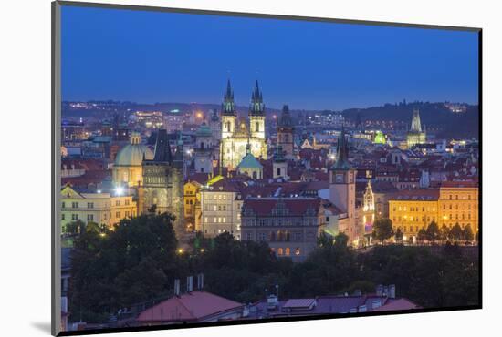 Church of Our Lady before Tyn and Old Town, Prague, Czech Republic-Jon Arnold-Mounted Photographic Print